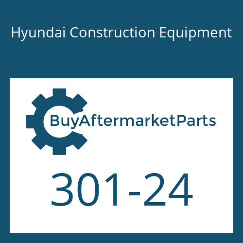 Hyundai Construction Equipment 301-24 - NUT-LOCK