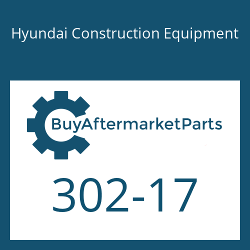 Hyundai Construction Equipment 302-17 - SEAL-PISTON