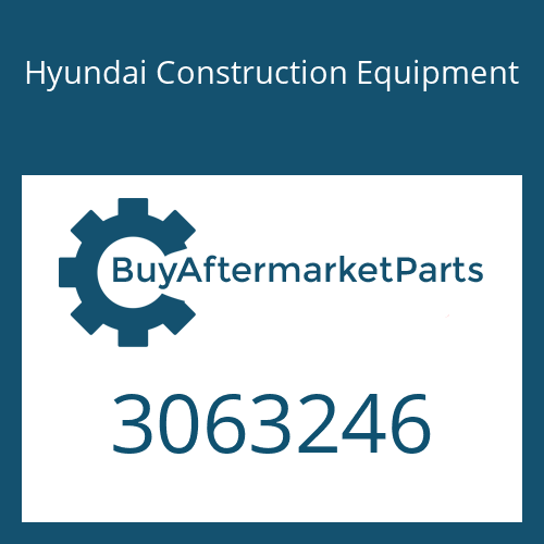 Hyundai Construction Equipment 3063246 - BEARING-BALL