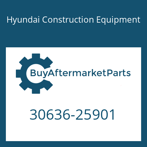 Hyundai Construction Equipment 30636-25901 - GASKET