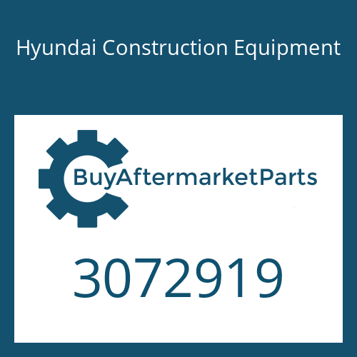 Hyundai Construction Equipment 3072919 - GASKET for Heavy Equipment