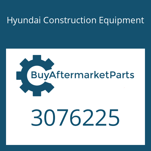 Hyundai Construction Equipment 3076225 - GASKET