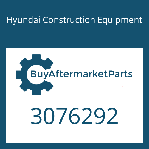 Hyundai Construction Equipment 3076292 - GASKET(4058981)