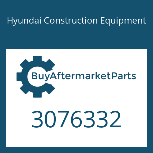 Hyundai Construction Equipment 3076332 - VALVE-OIL CONTROL