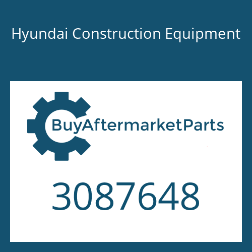 Hyundai Construction Equipment 3087648 - INJECTOR