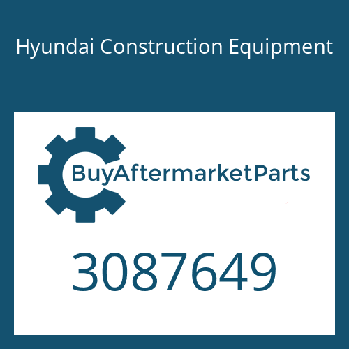 Hyundai Construction Equipment 3087649 - CUP-INJECTOR