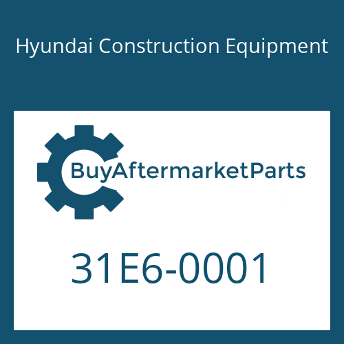 Hyundai Construction Equipment 31E6-0001 - TURNINGJOINT ASSY