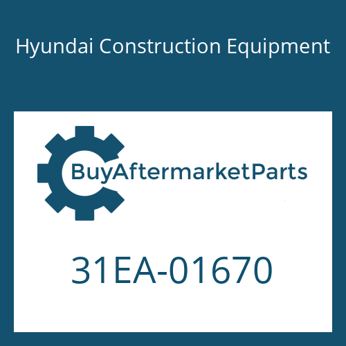 Hyundai Construction Equipment 31EA-01670 - PEDAL-DOUBLE