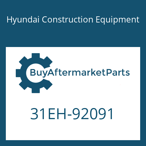Hyundai Construction Equipment 31EH-92091 - CLAMP-T/BOLT