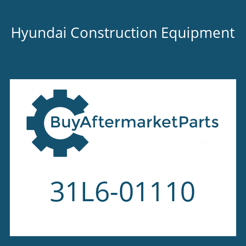 Hyundai Construction Equipment 31L6-01110 - PIPE WA