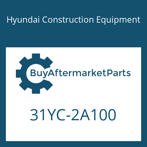 Hyundai Construction Equipment 31YC-2A100 - VALVE-CHECK