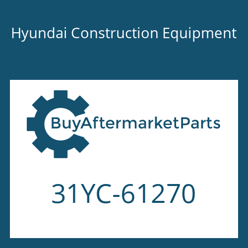 Hyundai Construction Equipment 31YC-61270 - NUT-LOCK