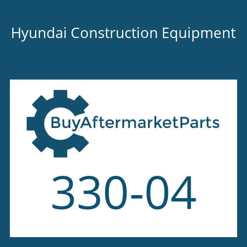 Hyundai Construction Equipment 330-04 - DU-BUSH