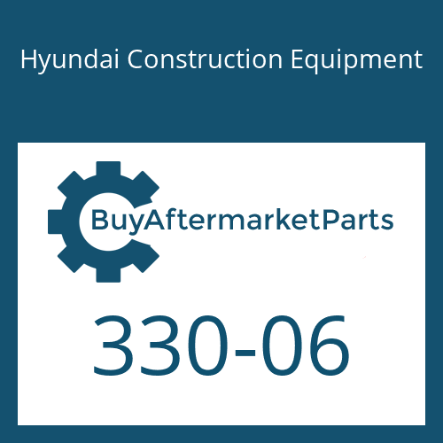 Hyundai Construction Equipment 330-06 - RING-BACKUP