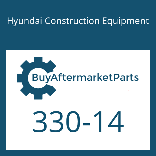 Hyundai Construction Equipment 330-14 - O-RING for Heavy Equipment