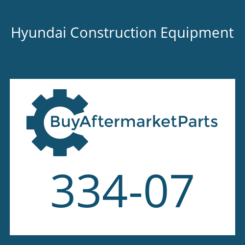 Hyundai Construction Equipment 334-07 - RING-BUFFER