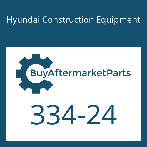 Hyundai Construction Equipment 334-24 - O-RING