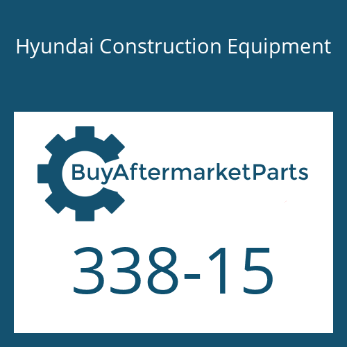 Hyundai Construction Equipment 338-15 - SEAL-PISTON