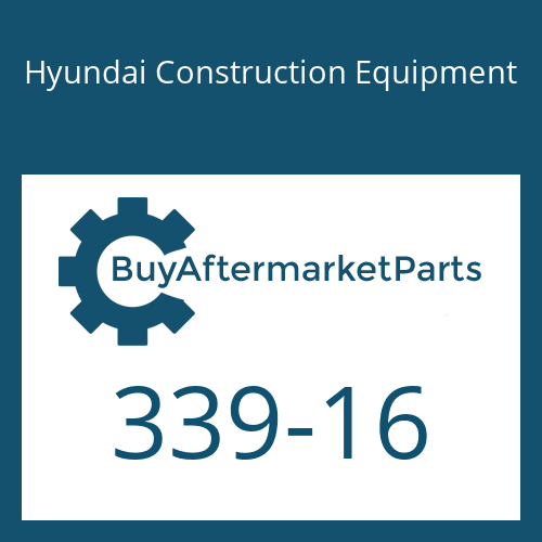 Hyundai Construction Equipment 339-16 - RING-WEAR