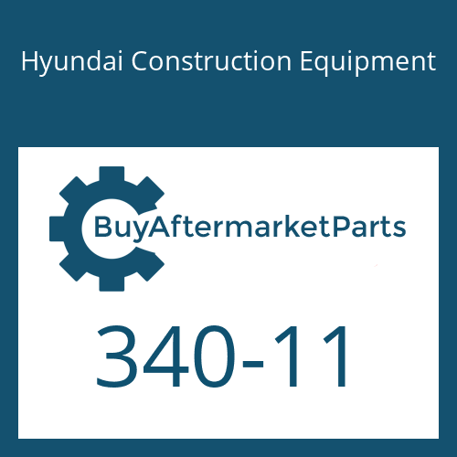 Hyundai Construction Equipment 340-11 - RING-BACK UP