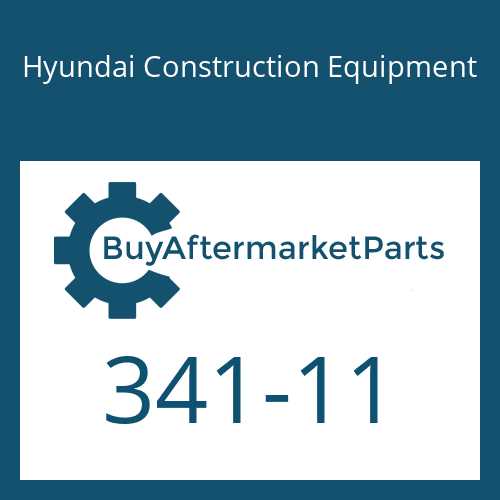 Hyundai Construction Equipment 341-11 - RING-BACK UP
