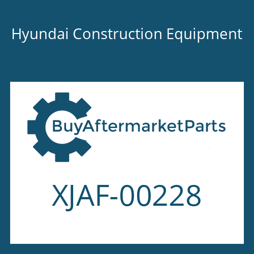 Hyundai Construction Equipment XJAF-00228 - GEAR ASSY-IDLE