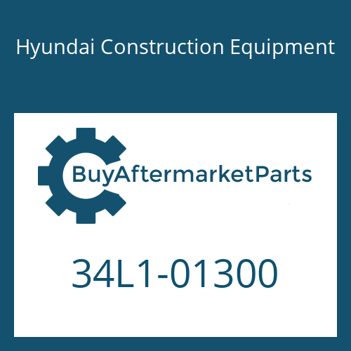 Hyundai Construction Equipment 34L1-01300 - PIPE WA