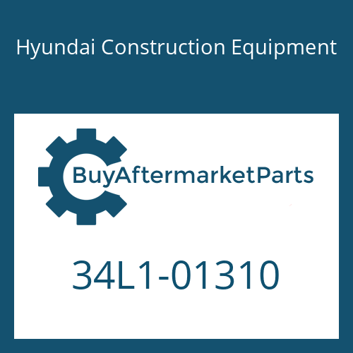 Hyundai Construction Equipment 34L1-01310 - PIPE WA