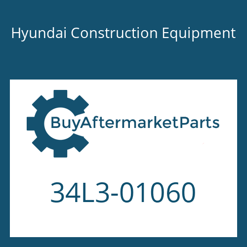 Hyundai Construction Equipment 34L3-01060 - BLOCK for Heavy Equipment