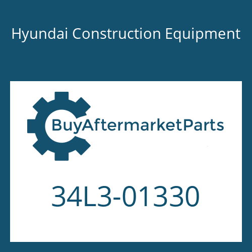 Hyundai Construction Equipment 34L3-01330 - CLAMP-PIPE for Heavy Equipment
