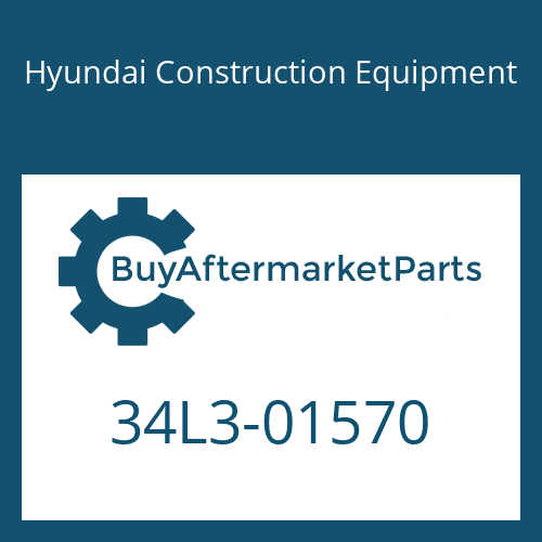 Hyundai Construction Equipment 34L3-01570 - TEE-R