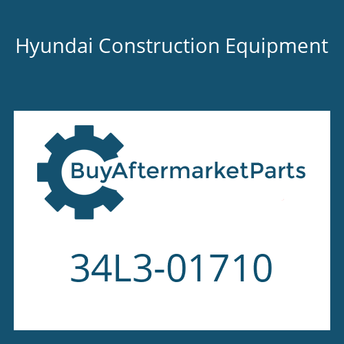 Hyundai Construction Equipment 34L3-01710 - COVER