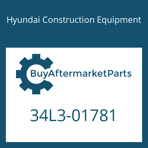 Hyundai Construction Equipment 34L3-01781 - RCV ASSY-3SP for Heavy Equipment