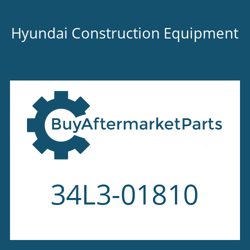 Hyundai Construction Equipment 34L3-01810 - PIPE WA for Heavy Equipment