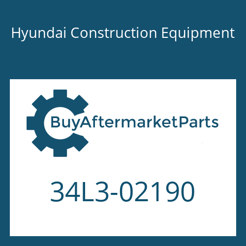 Hyundai Construction Equipment 34L3-02190 - BRACKET