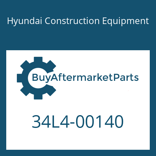 Hyundai Construction Equipment 34L4-00140 - COVER for Heavy Equipment