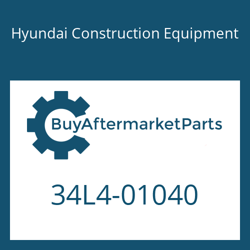 Hyundai Construction Equipment 34L4-01040 - GROMMET