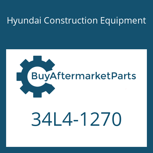 Hyundai Construction Equipment 34L4-1270 - HOSE,MAIN PUMP(NEW)
