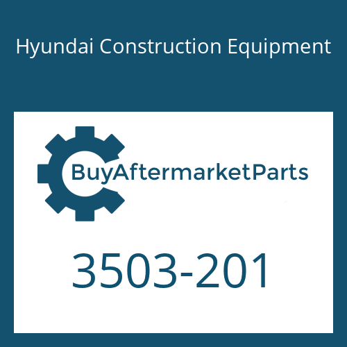 Hyundai Construction Equipment 3503-201 - COVER