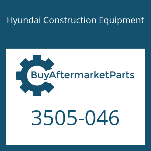 Hyundai Construction Equipment 3505-046 - RETAINER