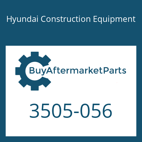 Hyundai Construction Equipment 3505-056 - RETAINER