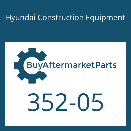 Hyundai Construction Equipment 352-05 - RING-BUFFER for Heavy Equipment
