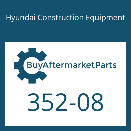 Hyundai Construction Equipment 352-08 - WIPER-DUST for Heavy Equipment