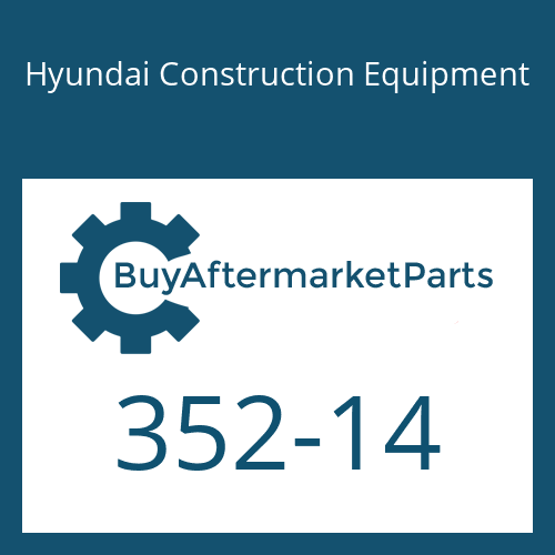 Hyundai Construction Equipment 352-14 - O-RING