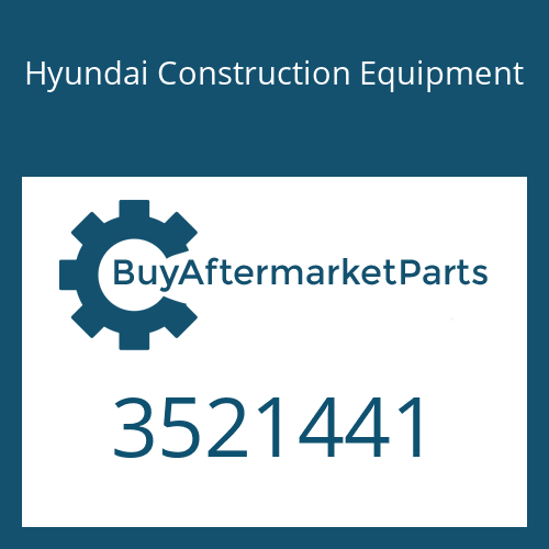 Hyundai Construction Equipment 3521441 - SEAL-SPLIT RING