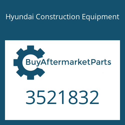 Hyundai Construction Equipment 3521832 - CLAMP-V BAND