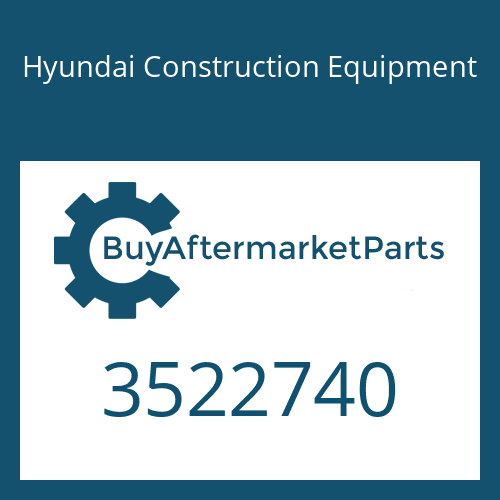 Hyundai Construction Equipment 3522740 - HOUSING