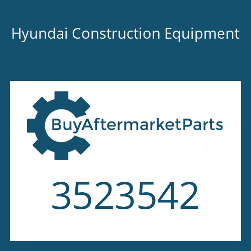 Hyundai Construction Equipment 3523542 - COLLAR-THRUST for Heavy Equipment