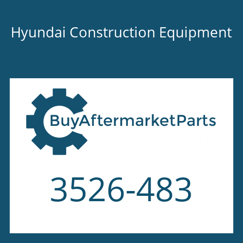 Hyundai Construction Equipment 3526-483 - CAP