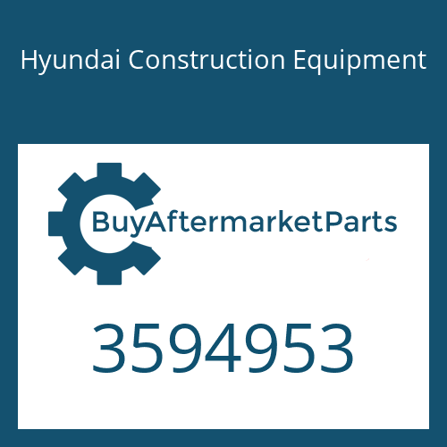 Hyundai Construction Equipment 3594953 - SHAFT & WHEEL